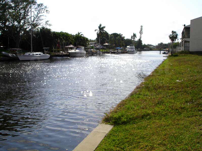 View Down the Canal From Harbor Heights